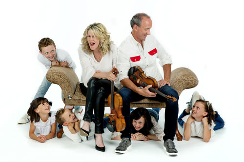 Natalie, Donnell and their children will perform A Celtic Family Christmas across Canada in November and December