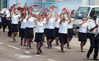 Doars with the London Citadel Timbrels in Bermuda