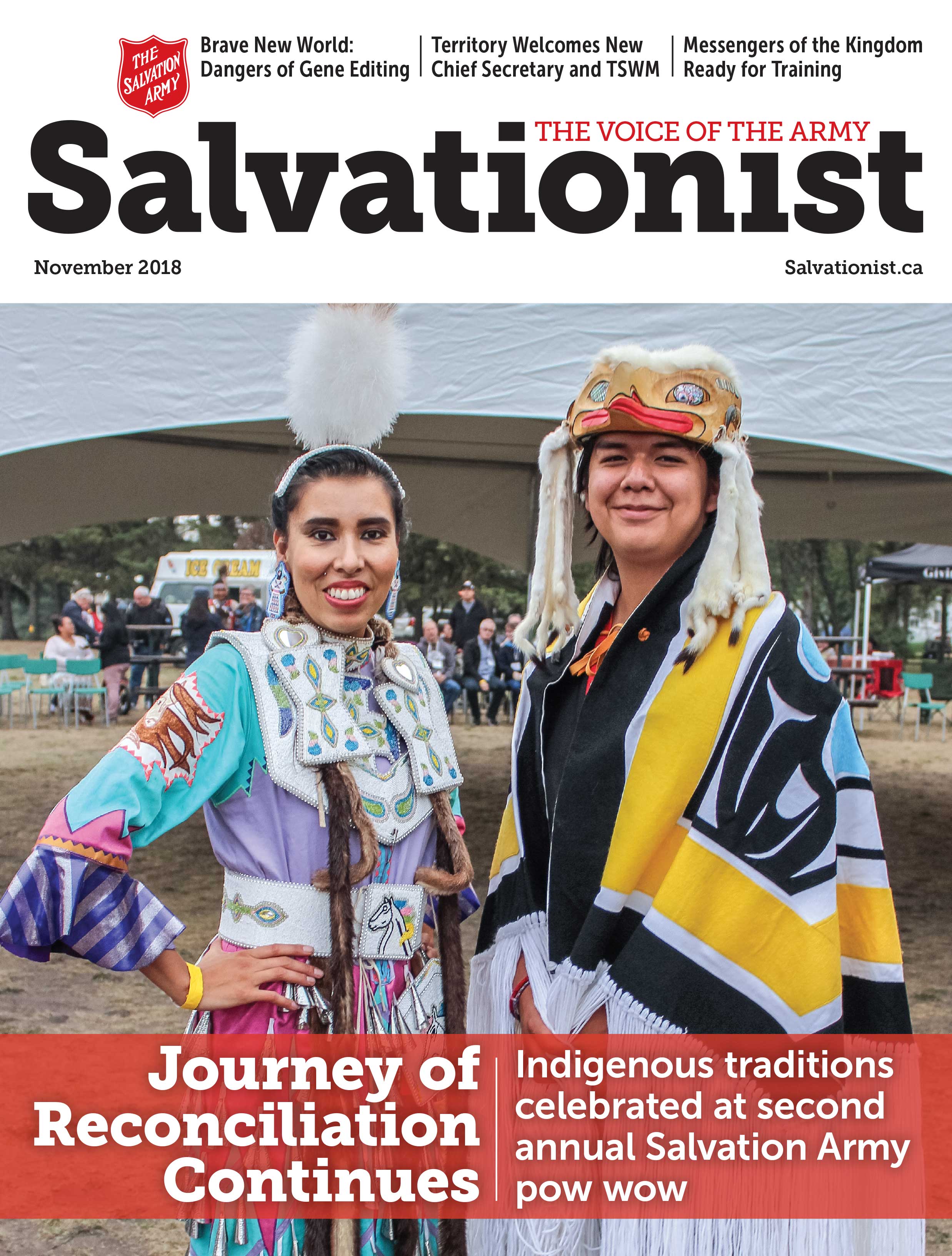 Cover of Salvationist November 2018 