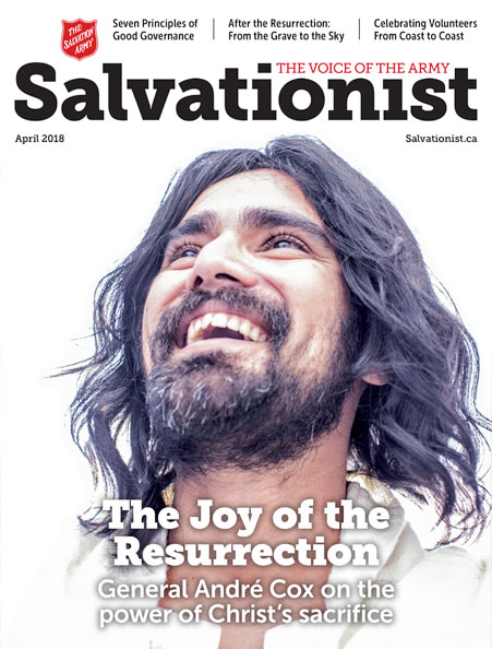 Salvationist Magazine April 2018 issue cover