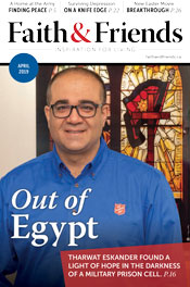 Cover of April 2019 issue of Faith and Friends