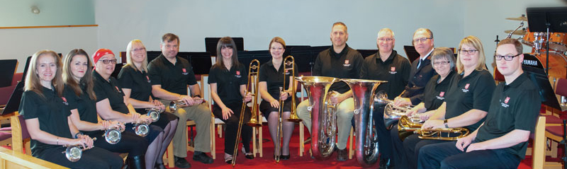 The adult beginners’ band (Photo: John Pritchett)