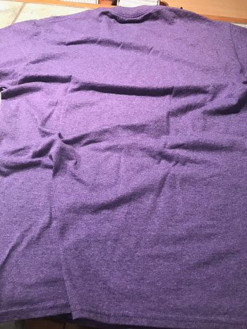 Plain purple T-shirt