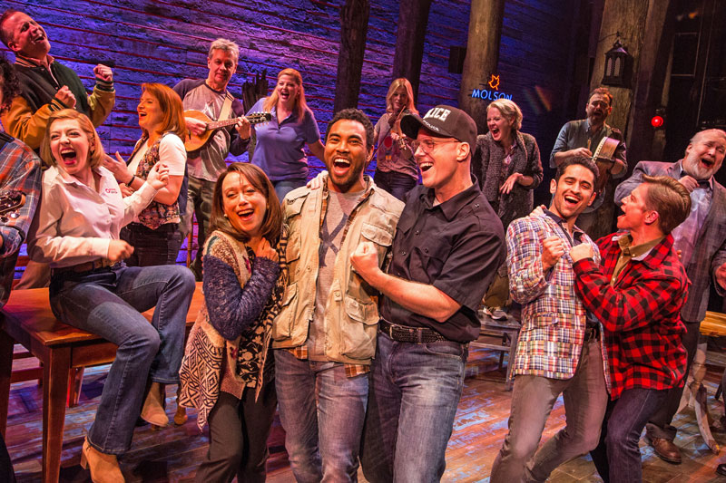 The Come From Away cast (Photos: Matthew Murphy)