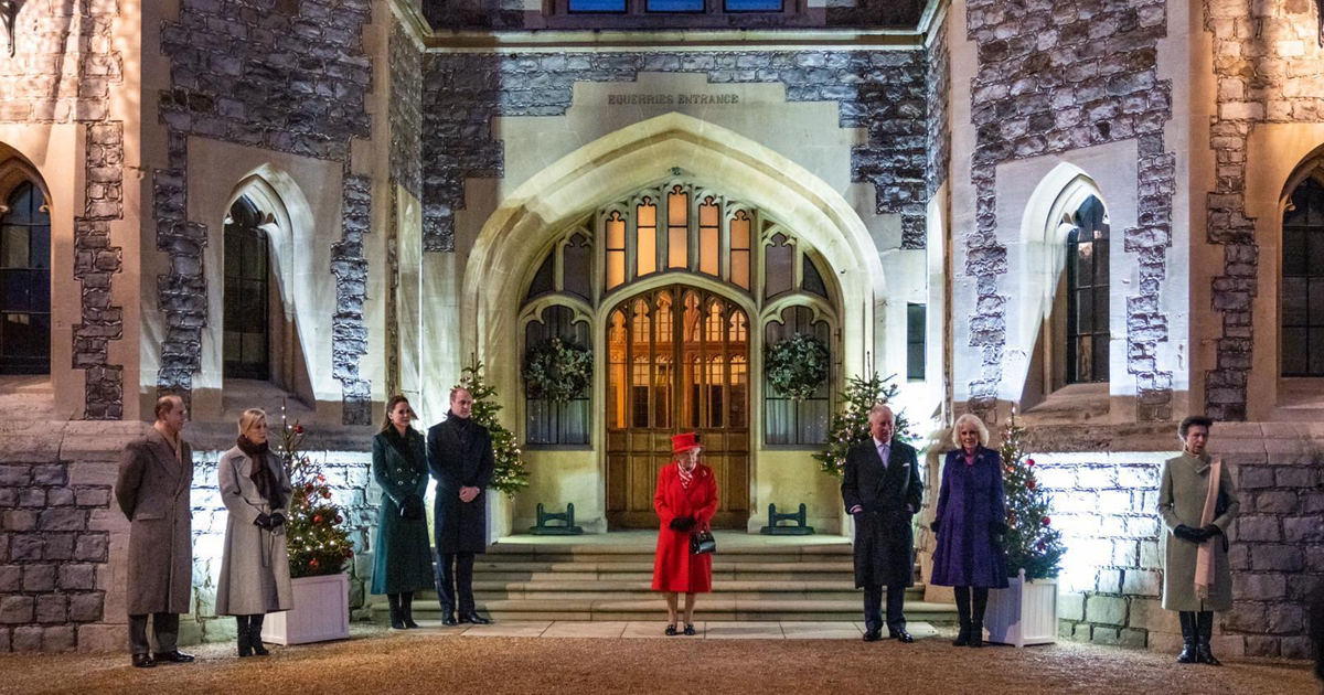 Her Majesty The Queen and Royal Family at Windsor Castle.