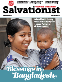 Cover of February Salvationist Issue 2020