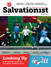 Cover of January 2020 issue of Salvationist