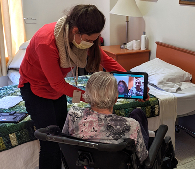 The Salvation Army in Ottawa provides alternative methods for residents to connect with their loved ones.