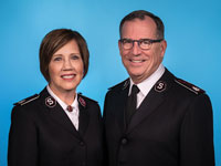 Photo of Commissioners Floyd and Tracey Tidd