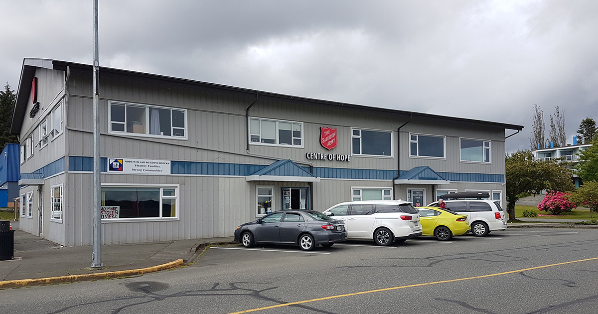 The new Centre of Hope in Port Hardy, B.C.