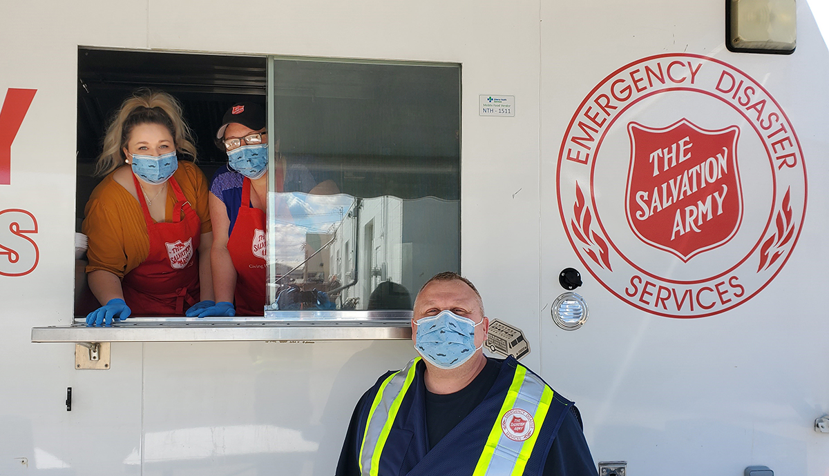 Salvation Army EDS teams from Grande Prairie respond after flooding in Alberta