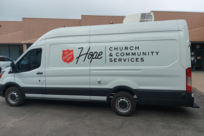 The Hope on Wheels van