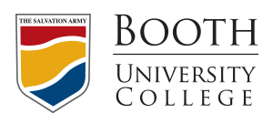 Booth University College logo