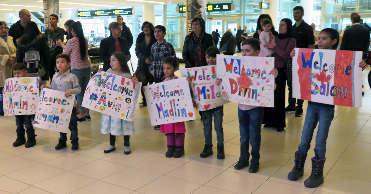 Yazidi families welcome more refugees to Winnipeg in January 2017