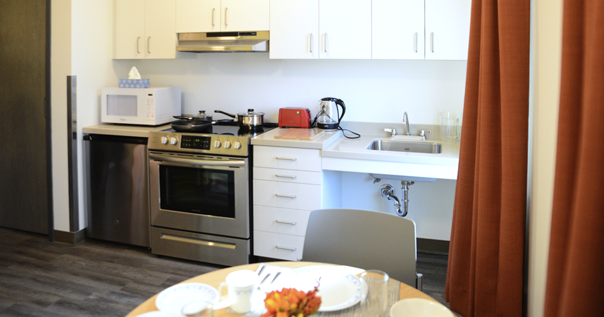  Inside an apartment at the Ches Penney Centre of Hope in St. John’s, N.L