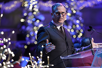 Commissioner Floyd Tidd shares a message on the meaning of Christmas With The Salvation Army