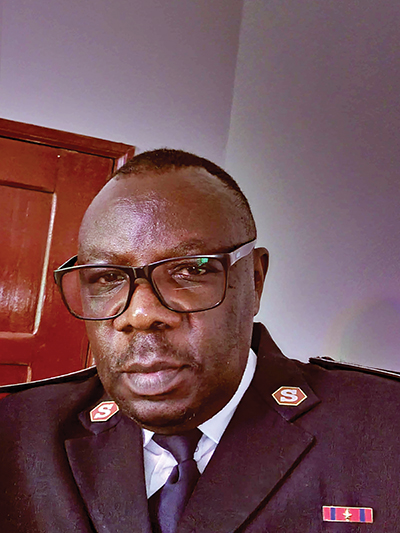 Photo of Lt-Colonel Samuel Mkami