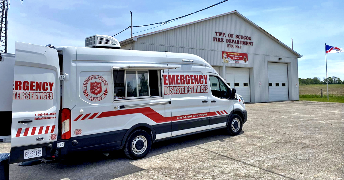 The Salvation Army Steps in to Help After Ontario Storm