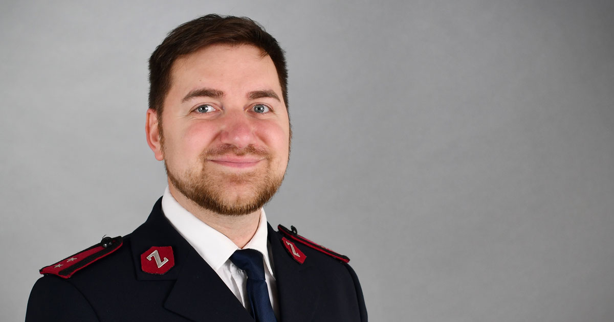 Captain Oleg Samoilenko is a Salvation Army officer in Warsaw, Poland