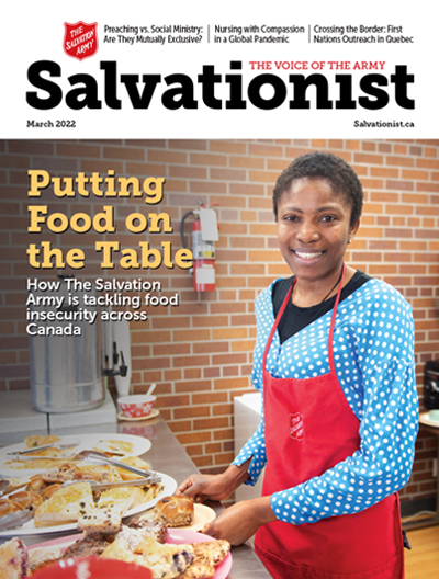 Salvationist Magazine March 2022 - Putting Food on the Table