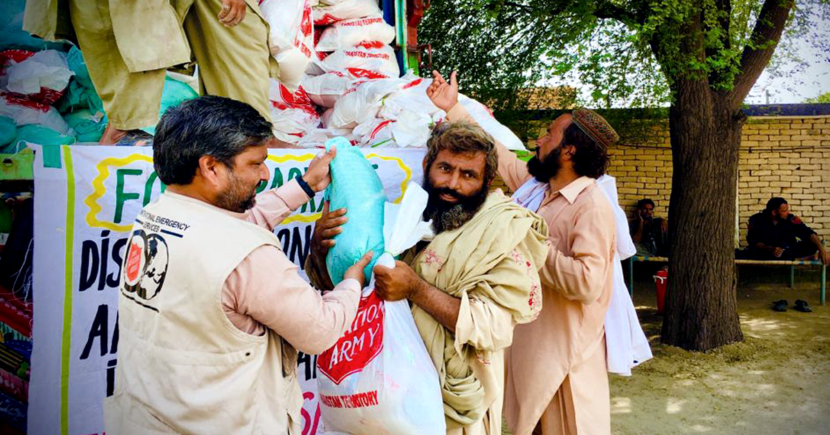 The Salvation Army Responds To Pakistan Flooding
