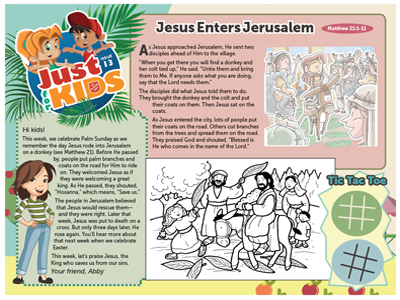 Just for Kids April 2023 Cover