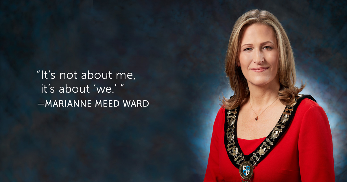 Mayor Marianne Meed Ward
