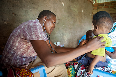 A mother and child health project in Kenya