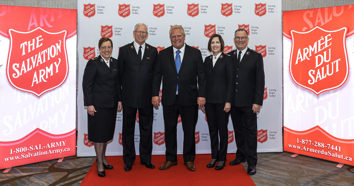 Salvationists Recognized for Pandemic Service