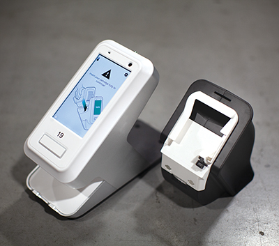 The Karie uses facial recognition to safely dispense medication to patients in their homes