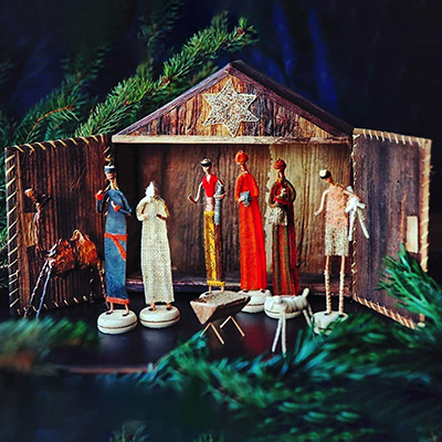 Masai Nativity Set