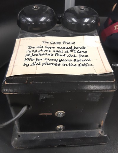 The first Jackson’s Point telephone soldiered on into the 1960s, when it was replaced by newer technology