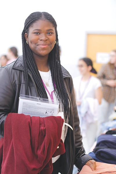 Photo of young woman who attends Woven