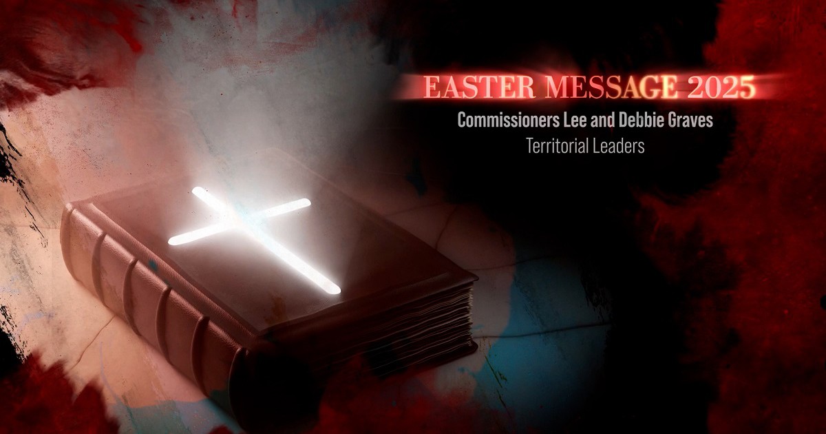 Watch the Territorial Leaders' Easter Message for 2025