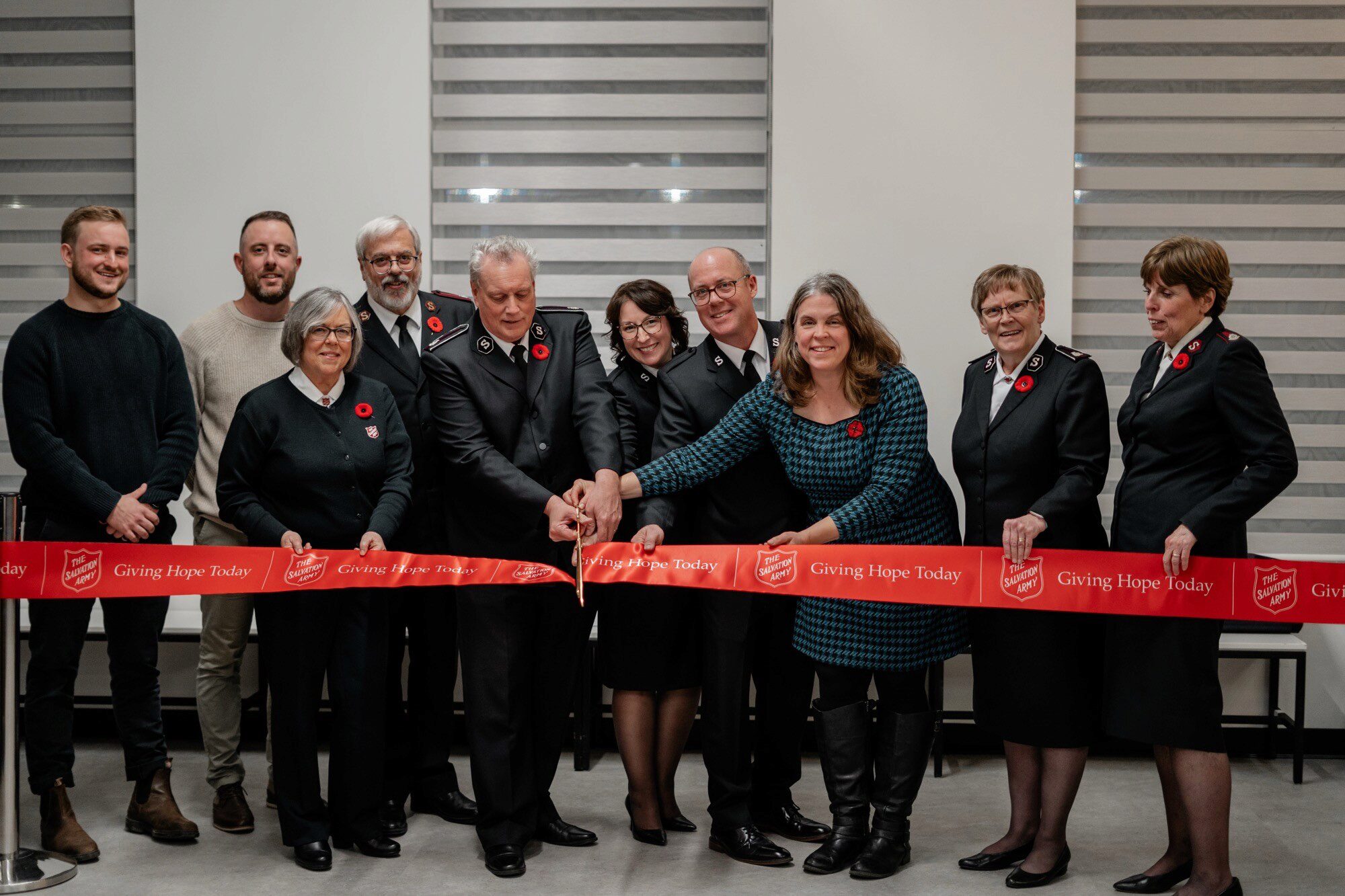 Grand Opening of New Kemptville, Ont., Corps Building