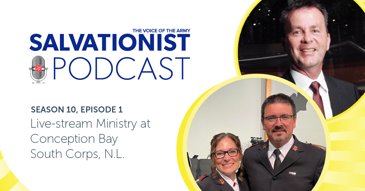 Salvationist Podcast: Conception Bay South's Live-Stream Ministry