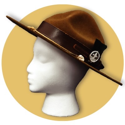 Official leaders’ hat of Boy Scouts Canada
