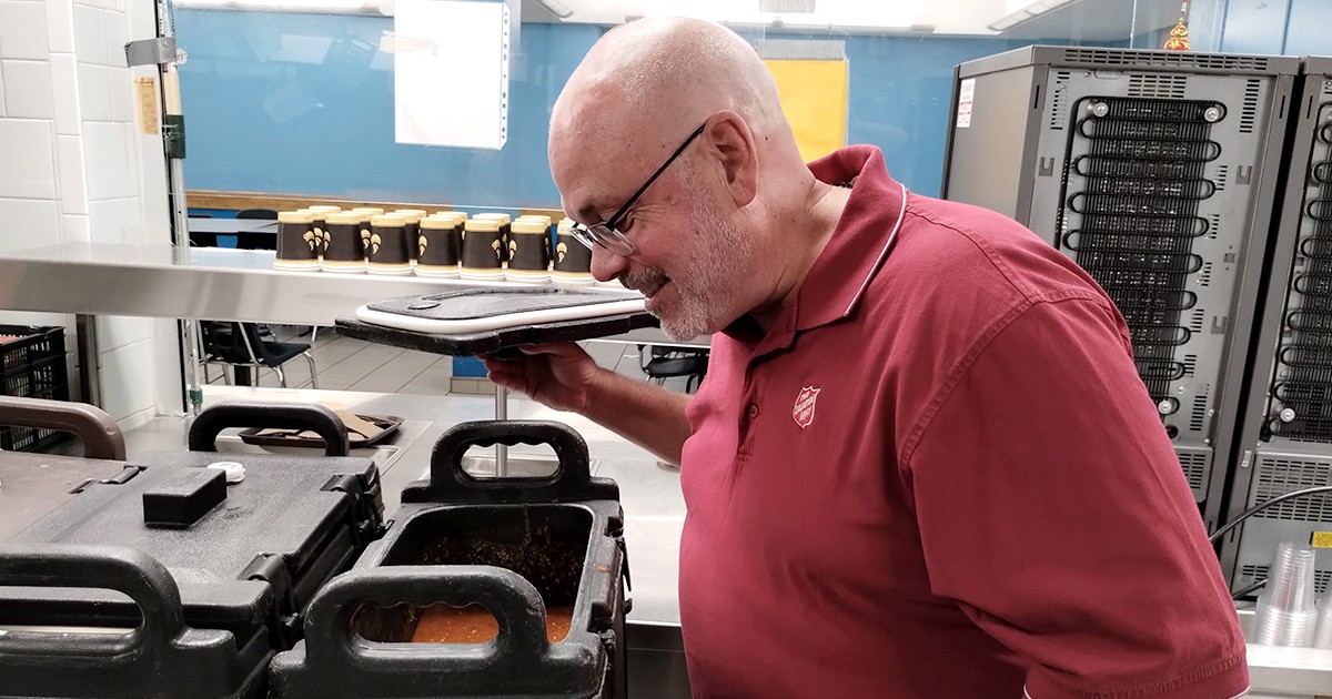 Gregor Winton has served as a soup van ministry driver for the past 23 years