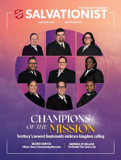 Salvationist Magazine May / June 2025. Champions of the Mission