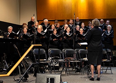 The Canadian Staff Songsters at the Proclaimers of Transformation Welcome Weekend