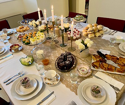 A delicious meal awaits participants in The Table at Bridgetown CC