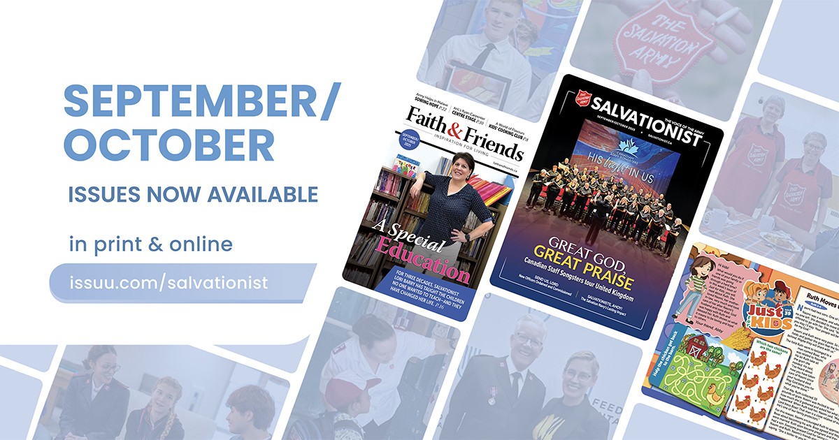 September/October magazine issues are now available in print and online.