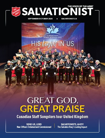 Salvationist Magazine September / October 2025. Great God, Great Praise.