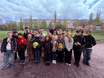 Group photo of children