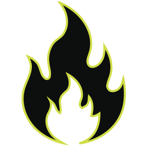Flame icon
