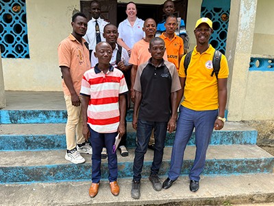 Teachers at The Salvation Army’s John Gowans High School in Liberia