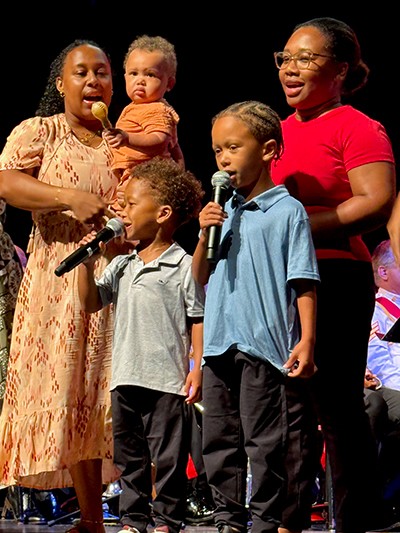 Singing company shares “Hand Me Down My Silver Trumpet”