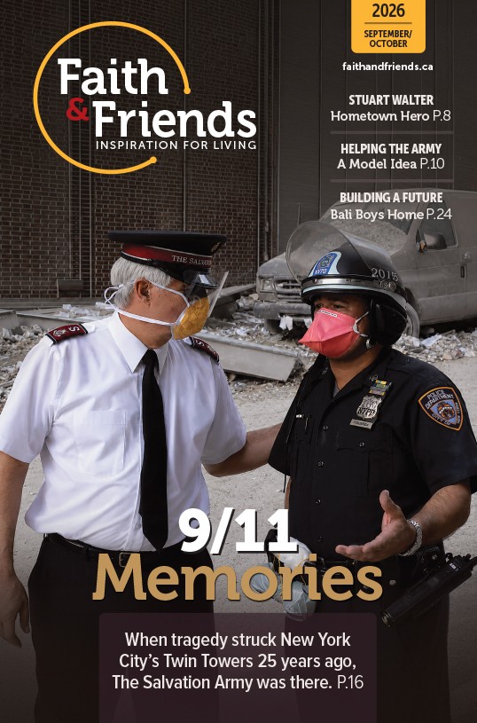 Faith & Friends September / October 2026. 9/11 Memories.