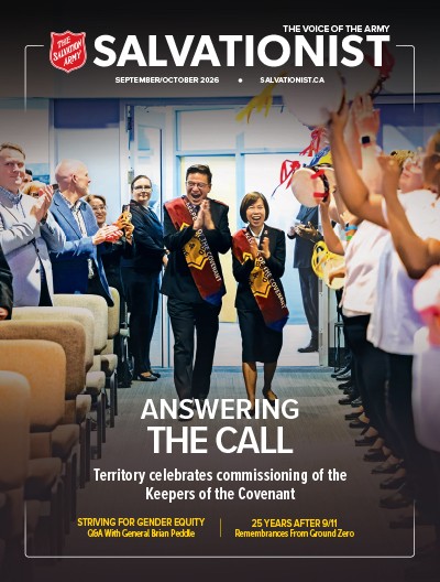 Salvationist Magazine September / October 2026. Answering the Call.