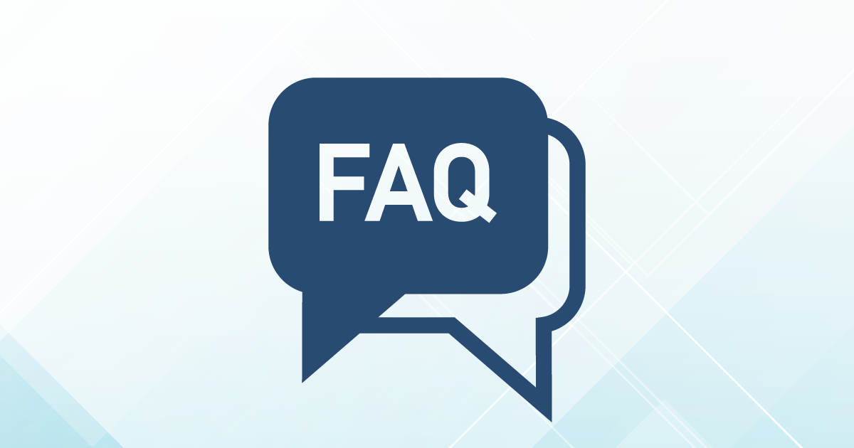 Icon of two speech bubbles representing FAQ